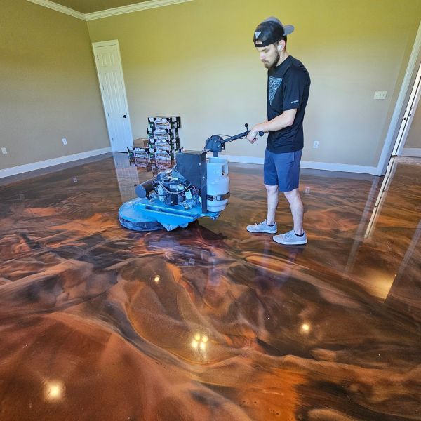 RAS EPOXY COATINGS Floor Coating Contractor Near Me Baton Rouge 7987 Pecue Lane, Baton Rouge, Louisiana 70809 Metallic Flooring-min